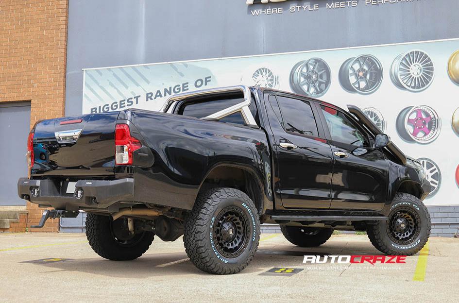 TOYOTA HILUX N80 4WD ZOMBIE SATIN BLACK